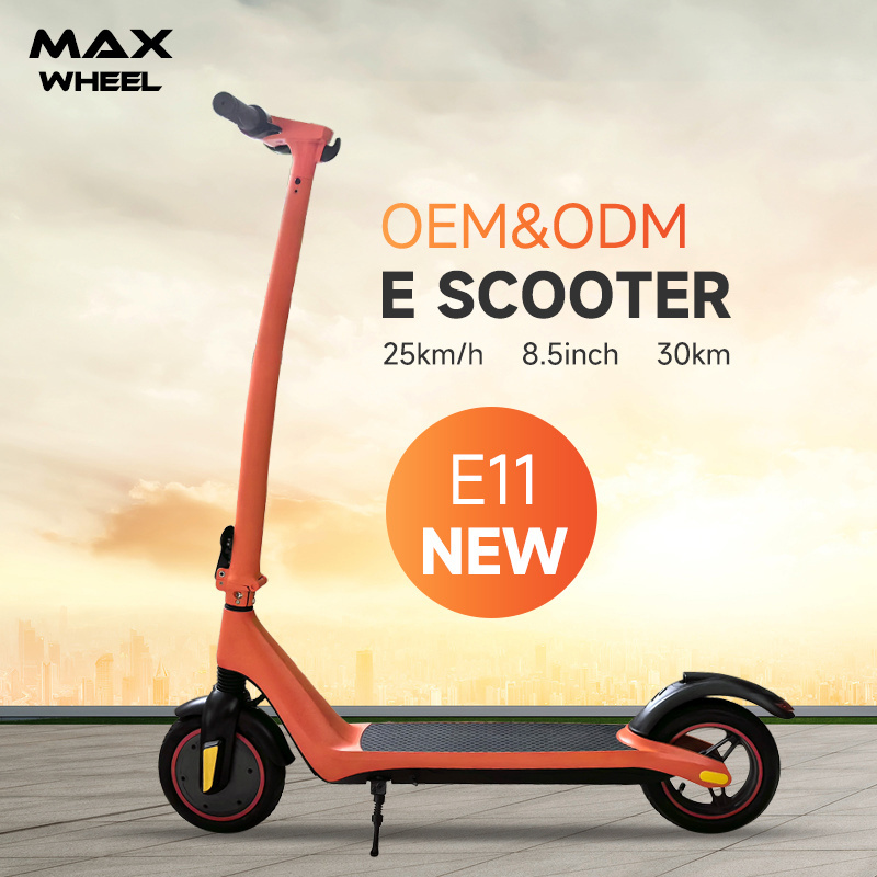 2024 new material magnesium alloy 350w 8.5 inch tire citycoco scooter E11 adult foldable portable 2 wheel electric scooter