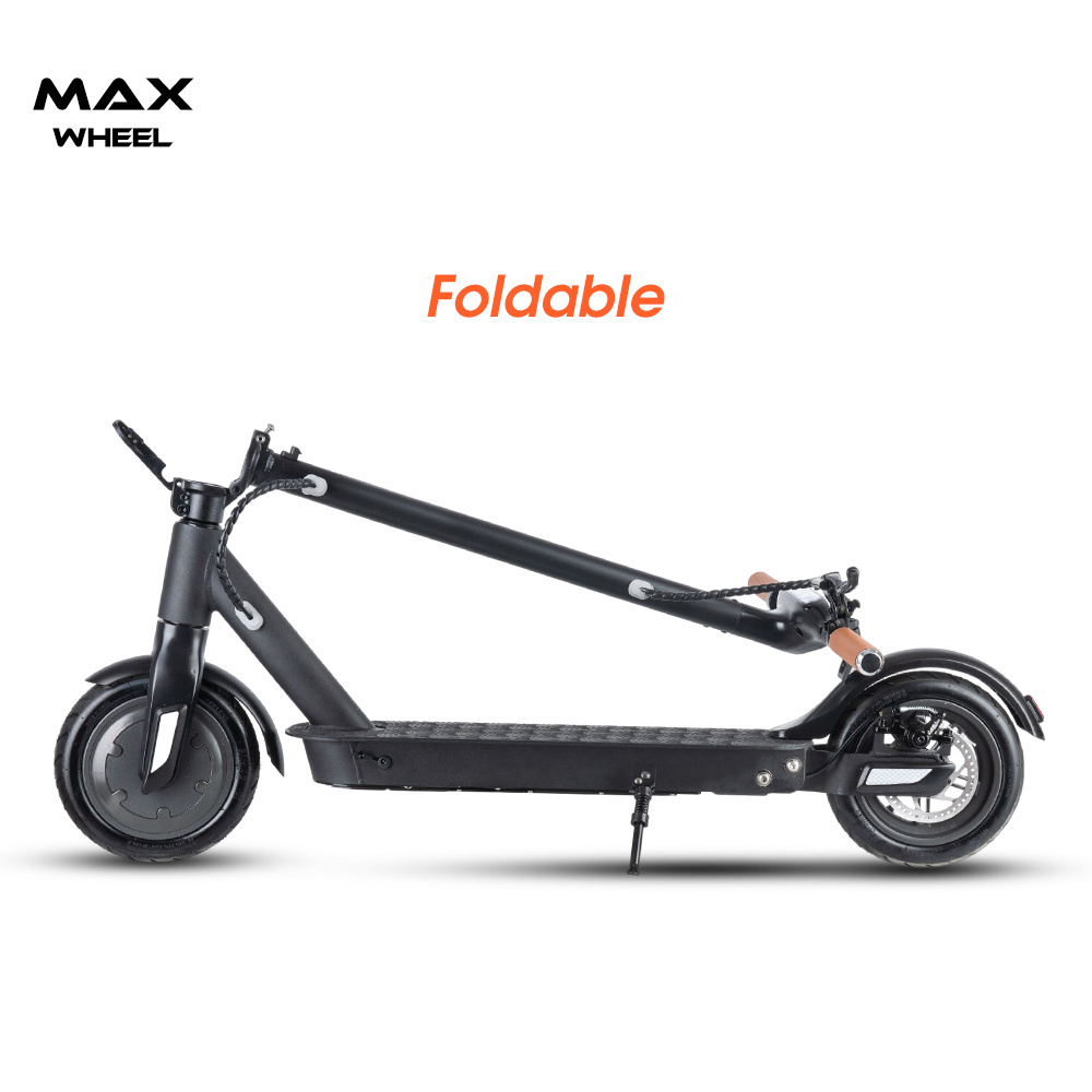 Maxwheel E9T wholesale adults scooter electrico/2 wheel Folding 8.5inch Aluminous alloy frame for Electric Scooter