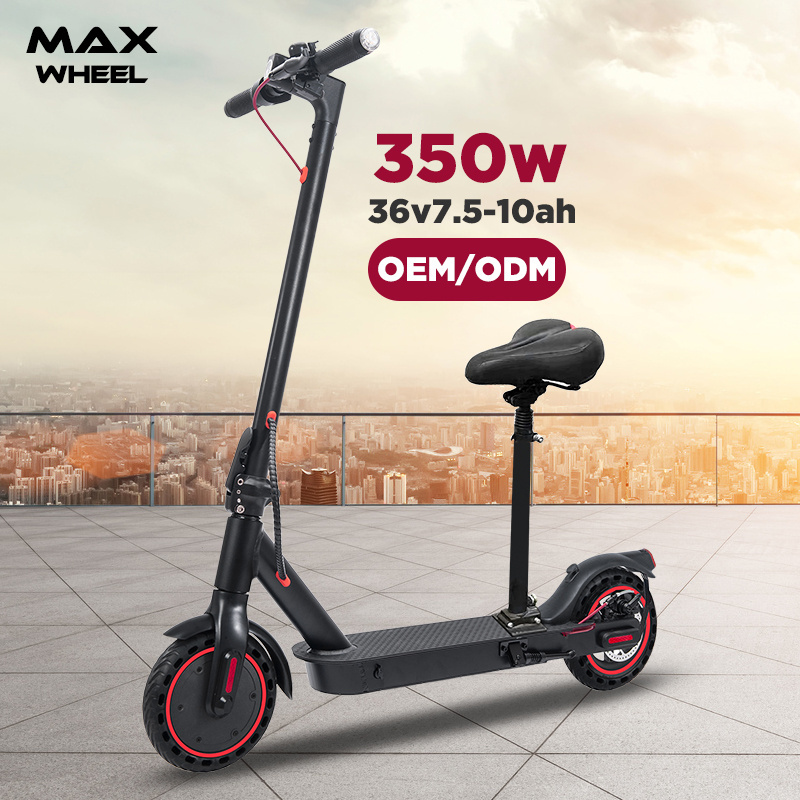 Factory customized 350w 36v lithium battery citycoco scooter E9pro aluminum alloy adult folding mobility electric scooter