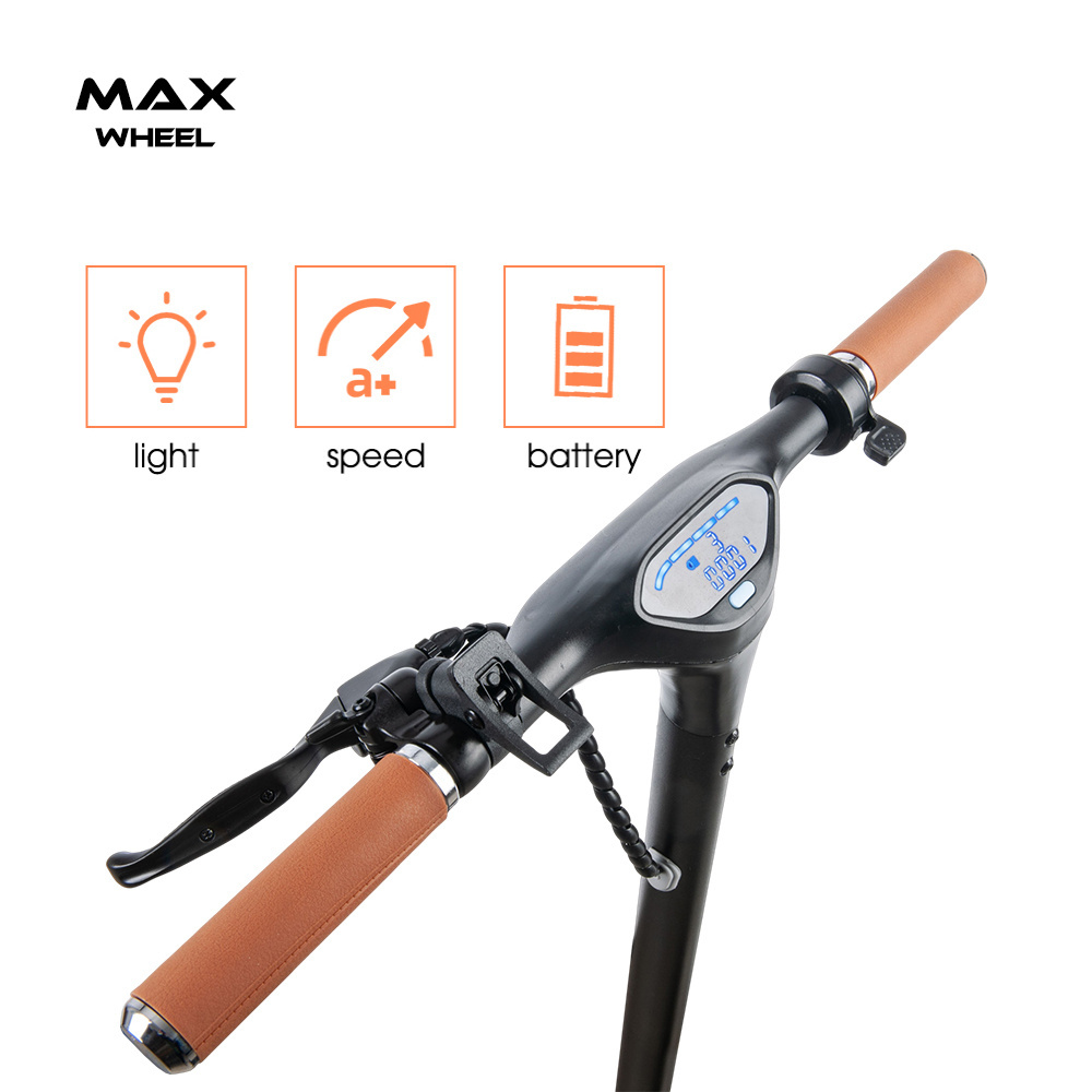 Maxwheel E9T wholesale adults scooter electrico/2 wheel Folding 8.5inch Aluminous alloy frame for Electric Scooter