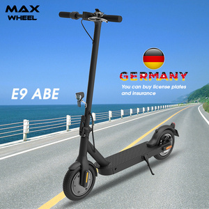 EU warehouse stocks 350W foldable portable 2 wheel scooter E9ABE with German street legal adult electric scooter