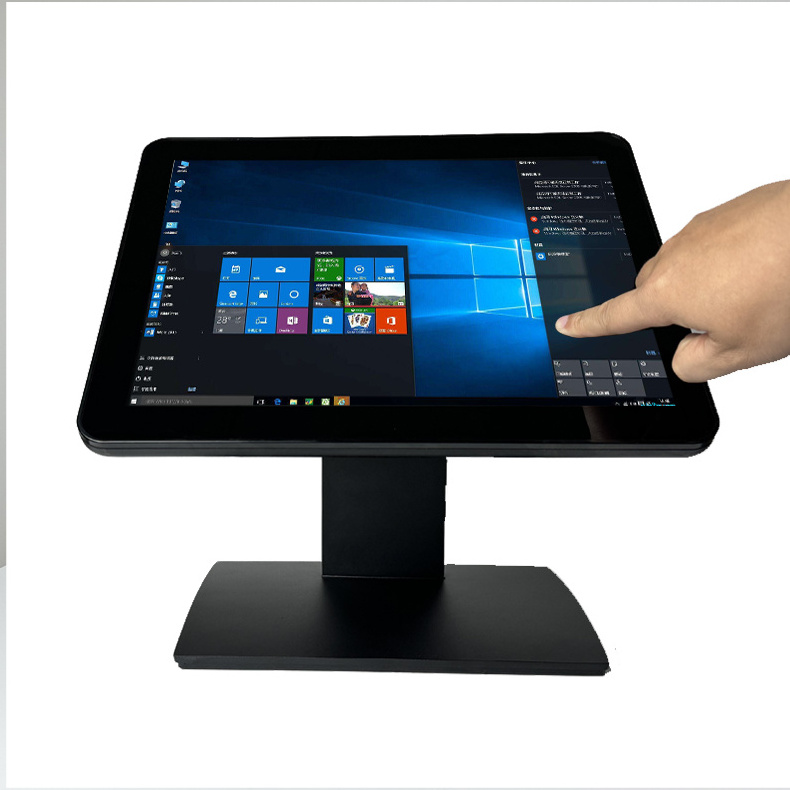 Pos Touch Screen Pos System 12 17 21 32 Inch Industrial Pc Desktop Computer Small Digital  Pos Monitor With Stand