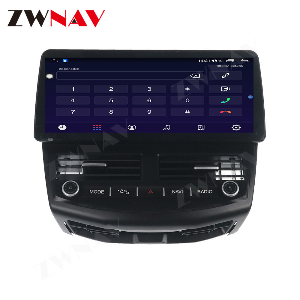 ZWNAV Touch Screen Android 12 Car DVD Player GPS Navigation With Carplay Stereo Radio For Ford Focus 2012-2017 Car Video Player