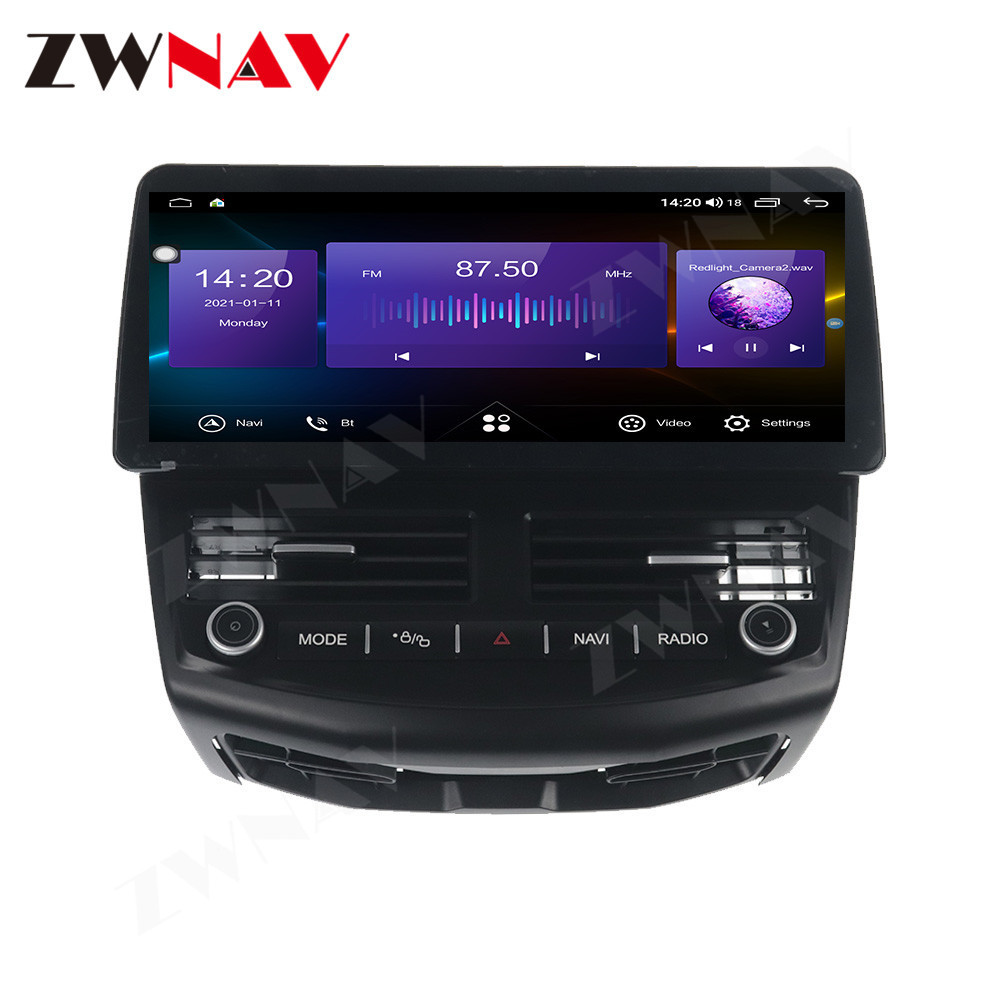 ZWNAV Touch Screen Android 12 Car DVD Player GPS Navigation With Carplay Stereo Radio For Ford Focus 2012-2017 Car Video Player