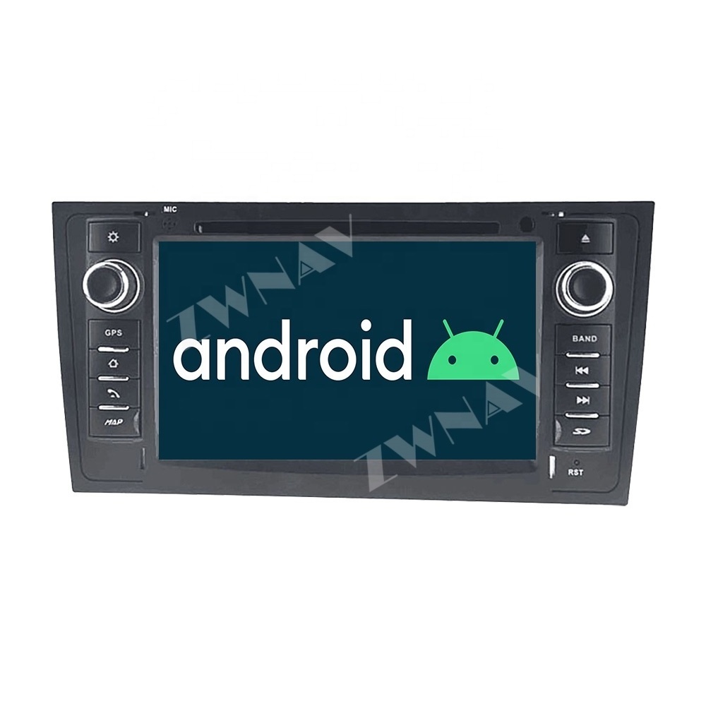 Android 10.0 PX6 Radio Auto Stereo Car GPS Navigation For Audi A6 4B C5 1997-2005 Multimedia DVD Player Head Unit Audio Carplay