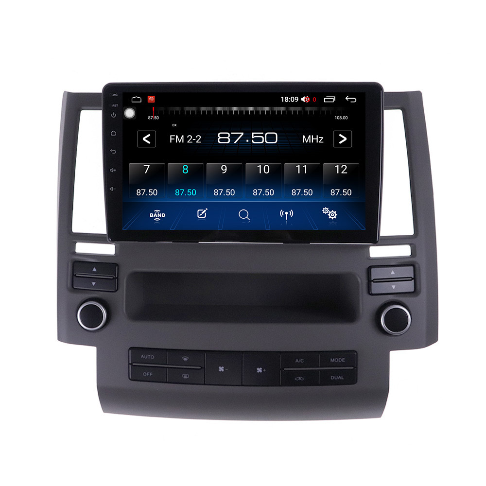 ZWNAV Android 9 Car Radio Coche For Infiniti FX35 FX45 FX25 FX37 2003 - 2006 Multimedia Player GPS DSP CarPlay AutoRadio