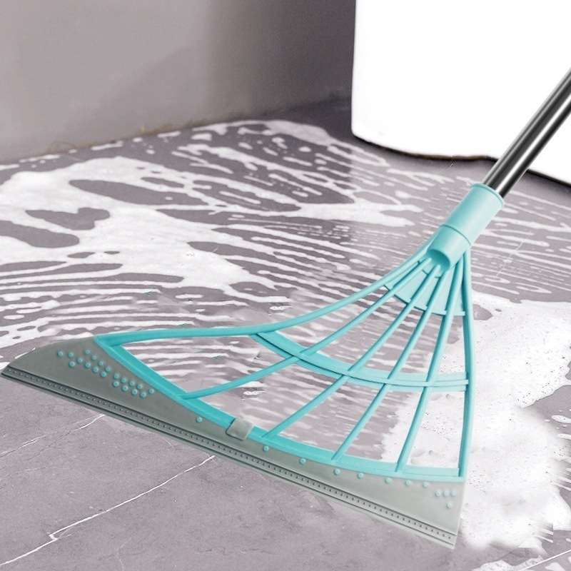 Silicone Magic Broom for Household Toilet Lazy Sweeping Floor Cleaning Wiper Dustpan Accessories