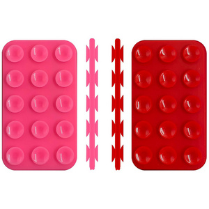 Double-Faced Adhesive Mount Silicone Suction Mobile Phone Case Cell Phone Suction Cup Holders