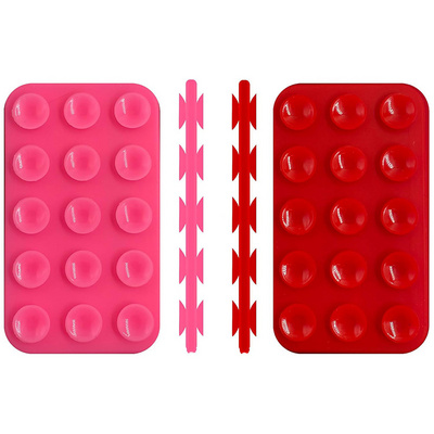 Double-Faced Adhesive Mount Silicone Suction Mobile Phone Case Cell Phone Suction Cup Holders