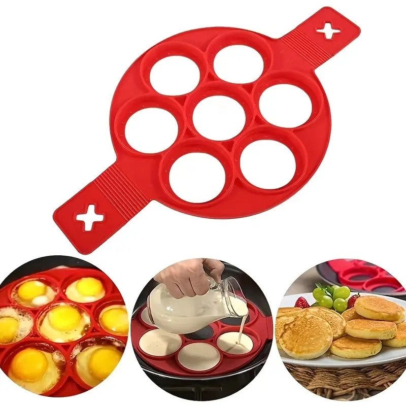 Wholesale High Quality Non-stick Silicone Cookie Mold Cake Mold Pancake Baking Mold