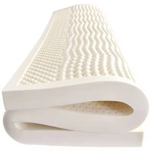 Full body massage student rubber sleep twin cooling foam fabric mattress euro top natural latex mattress manufacturer in china