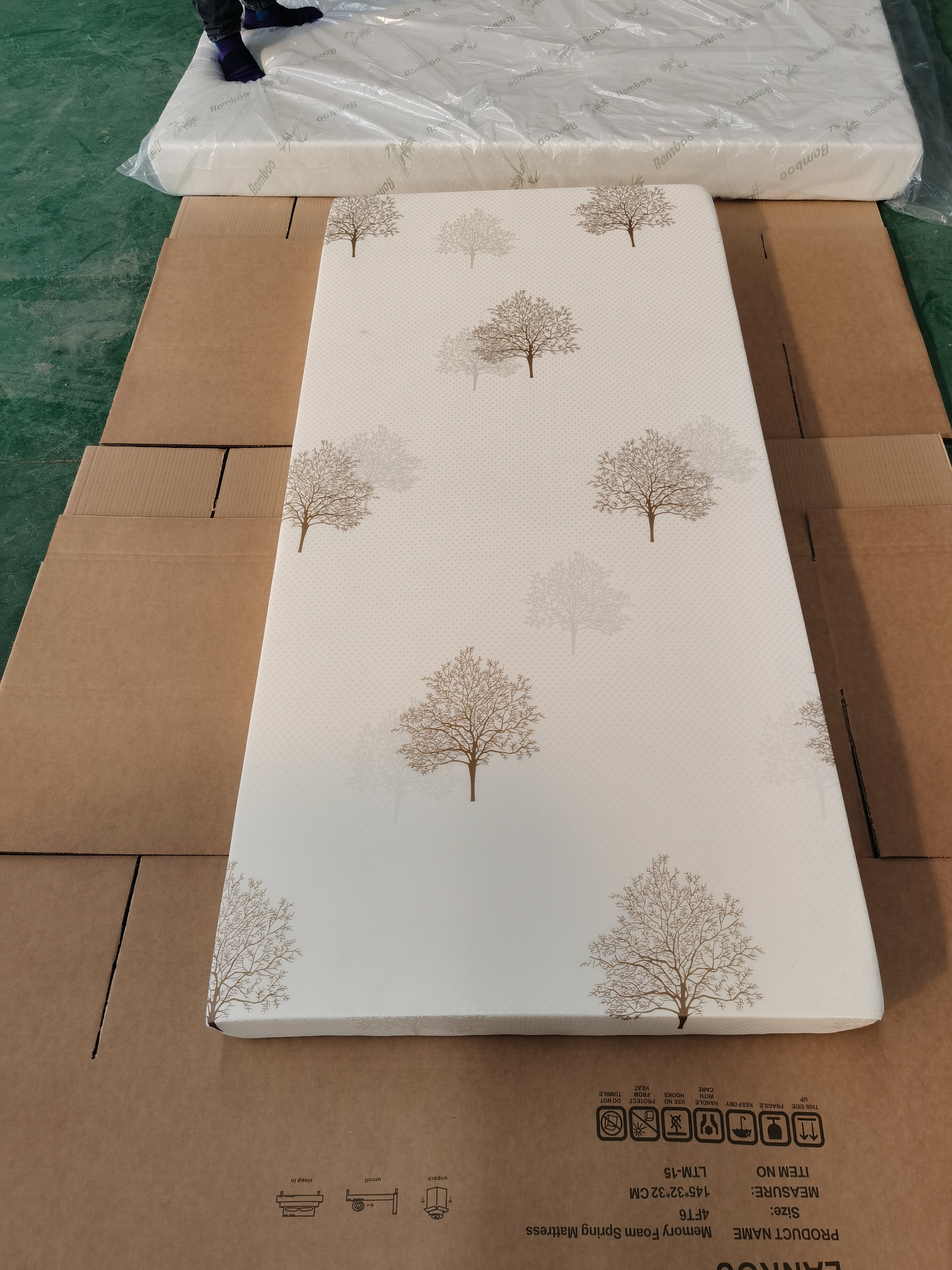 Memory Foam 10 Inch Mattress, Queen bedroom furniture