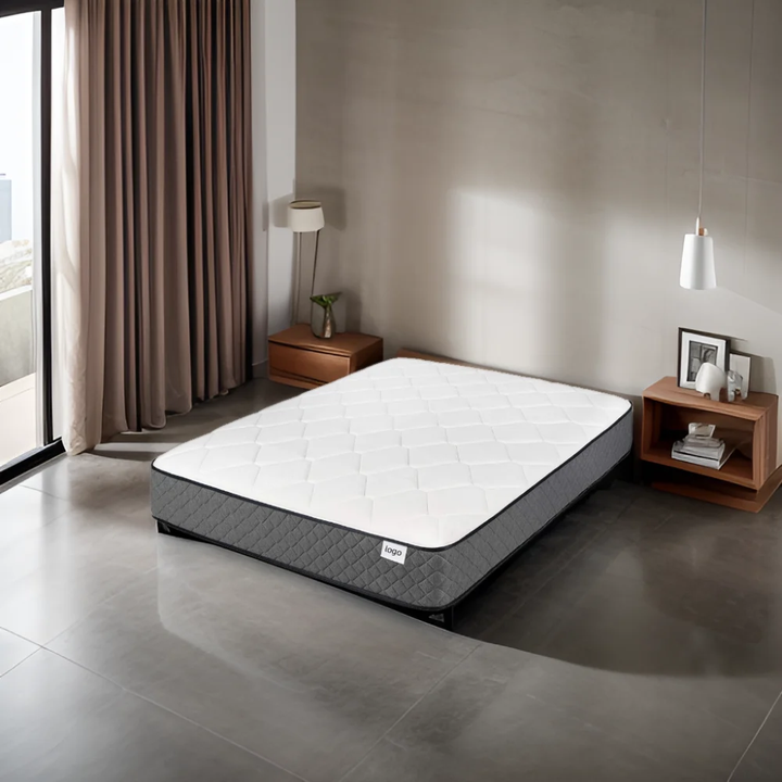 Modern Rolled Zone Pocket Spring Mattress in a Box Korean Double Foam Sponge Bed for Bedroom and Living Room Use smart