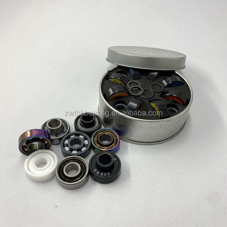 High Quality Skateboard Bearing 608 Deep Groove Ball Bearing  608ZZ/RS 608 Bearing