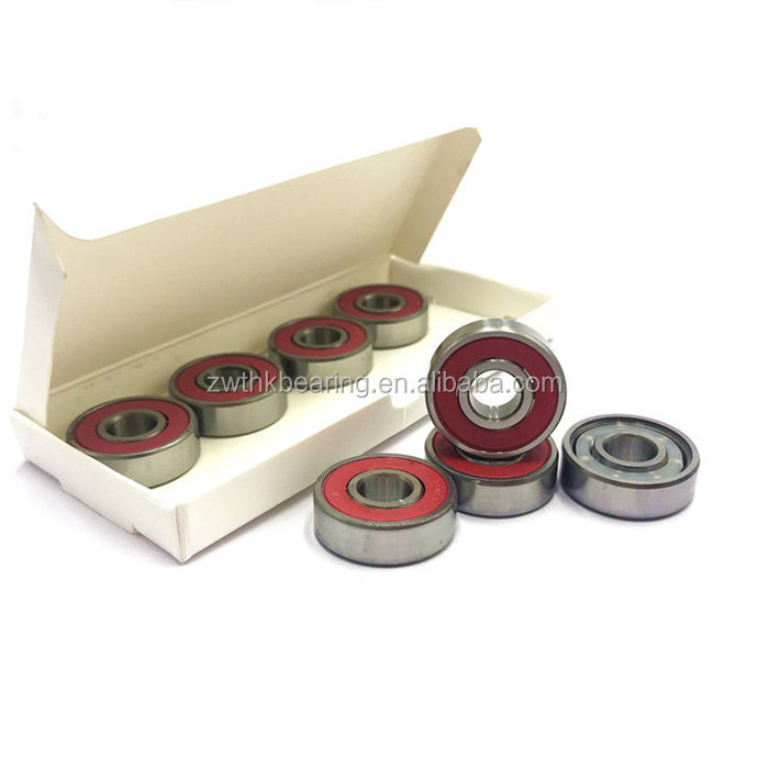 Skateboard ball bearings 608 2rs 608zz abec-7 customize logo bearing