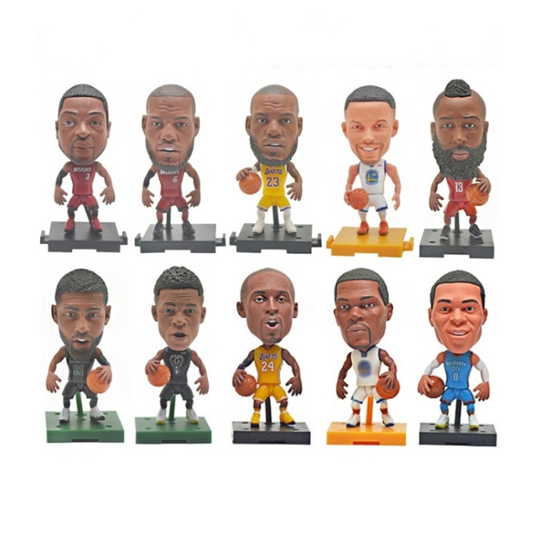 New Arrival Basketball Star Sports Player Mini Action Figures Kids Gift Toys For Fans