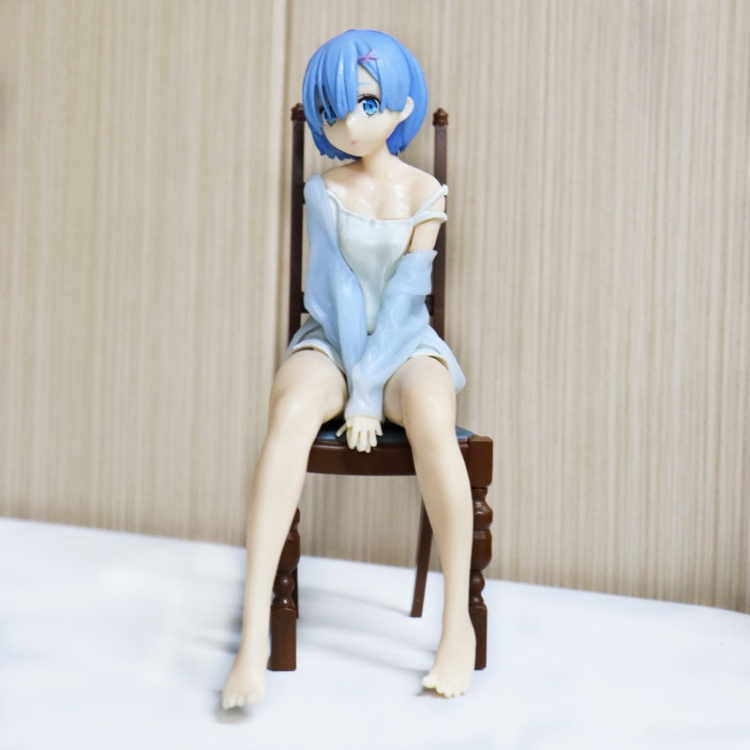 Japan Anime Figure Toys Rem Ram Super Sexy Girls Room Car Sexy Girl Action Figures