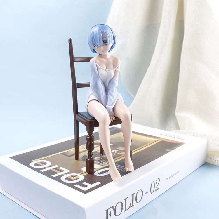 Japan Anime Figure Toys Rem Ram Super Sexy Girls Room Car Sexy Girl Action Figures