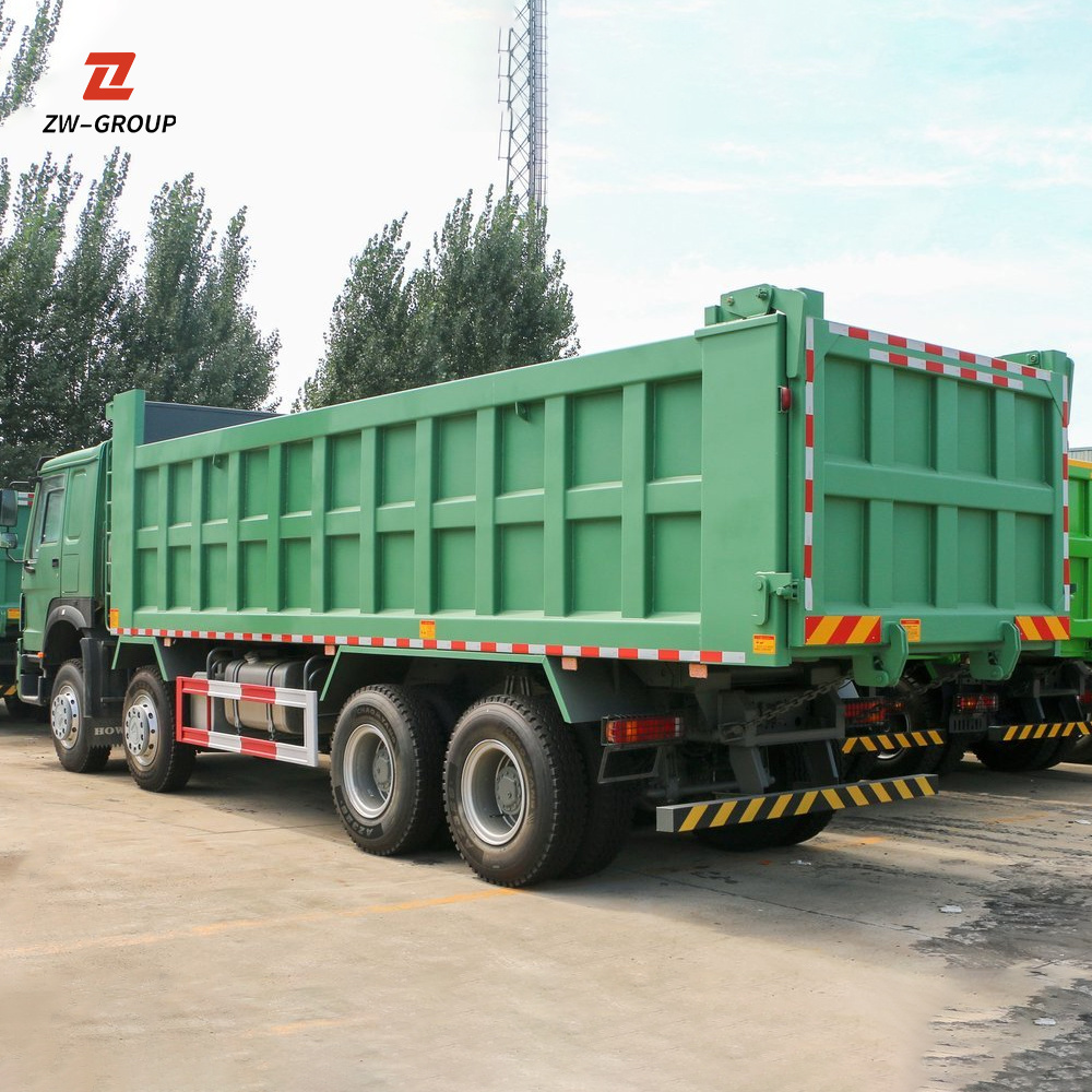 Sinotruk HOWO 8*4 Used Dump Truck Diesel Engine 20 Cubic 30 40 Tons Dump Tipper Cargo Truck 12 wheel dump truck