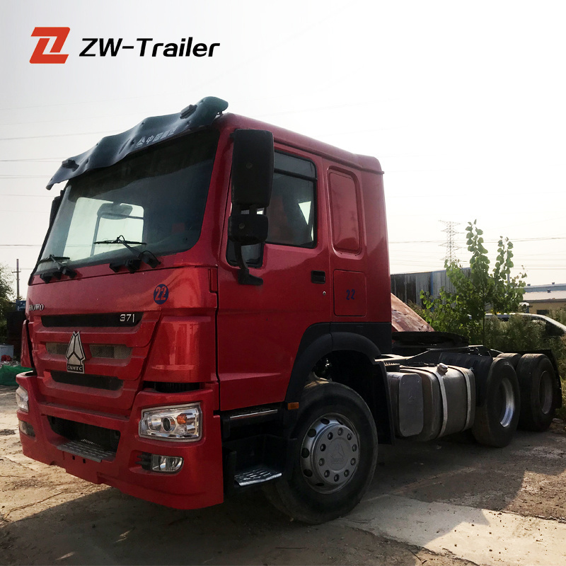 Second hand Price Sino Refurbished Used 371hp 375hp 420hp Tractor Truck Head For Sale