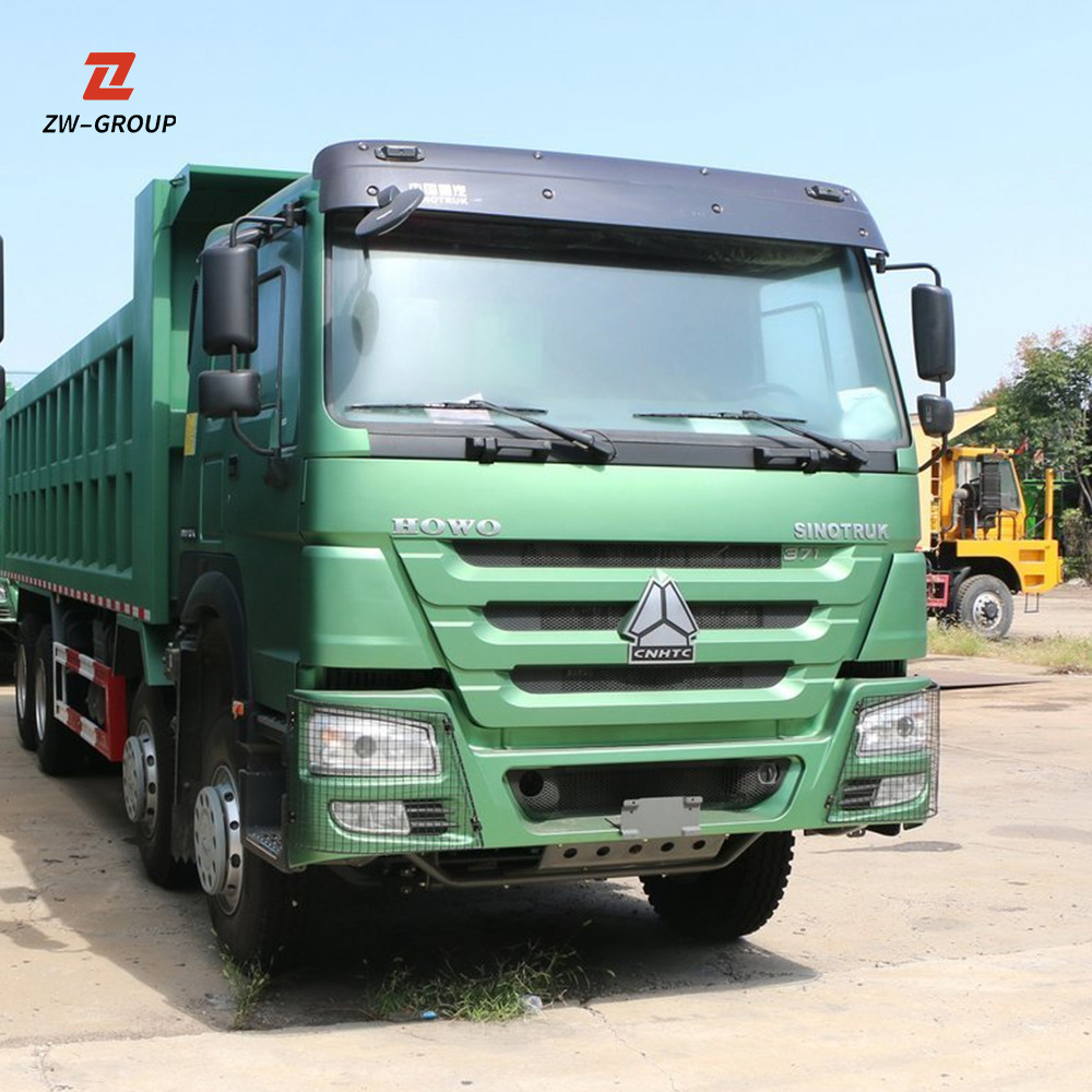 Sinotruk HOWO 8*4 Used Dump Truck Diesel Engine 20 Cubic 30 40 Tons Dump Tipper Cargo Truck 12 wheel dump truck