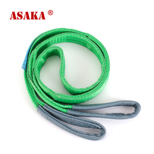 Cheap Price 2Ton 3Meter Polyester Flat Lifting Sling Safety Factor 8 Times Loading Webbing Sling