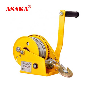 Top Quality Factory Price 1200 LBS Hand Winch Cable Puller Light Duty Hand Winch with Best Price