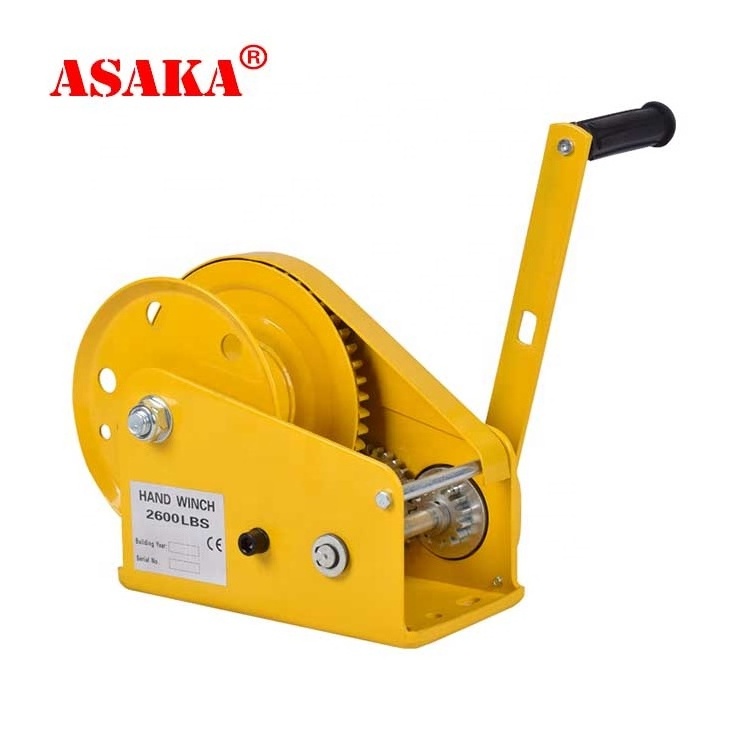 Top Quality Factory Price 1200 LBS Hand Winch Cable Puller Light Duty Hand Winch with Best Price