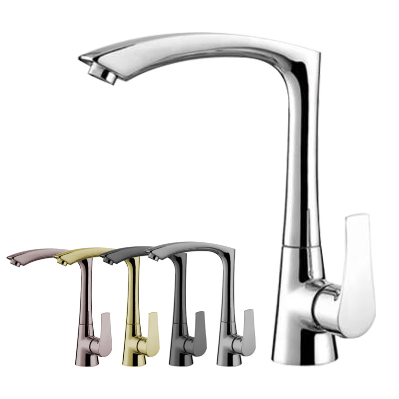 Luxury Gun Gray Gold Sus304 Pull Out Kitchen Sink Mixer Tap Torneira Flexible Hose Single Handle Deck Mounted Kitchen Faucet