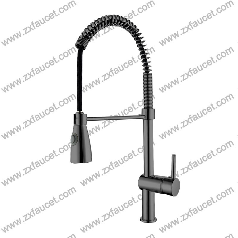 Oil Rubbed Bronze  Thermostatic Single Handle Brass Kitchen Faucet Grifo De Cocina Ducha Extraible