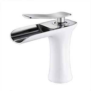 Zuoxuan single handle brass waterfall basin faucet mixer