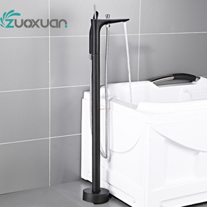 floor free standing shower bathtub faucets