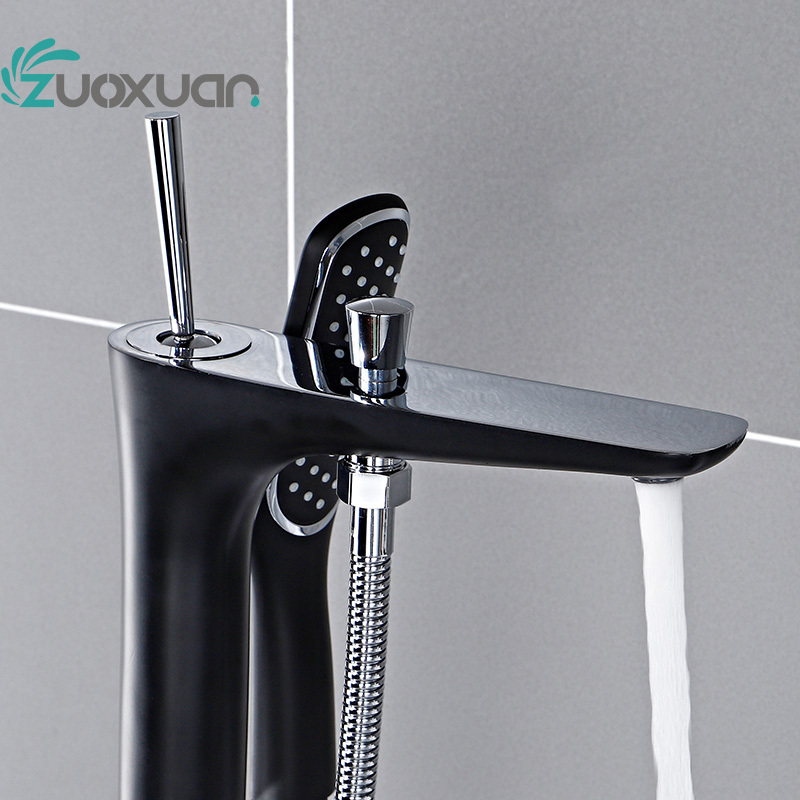 floor free standing shower bathtub faucets