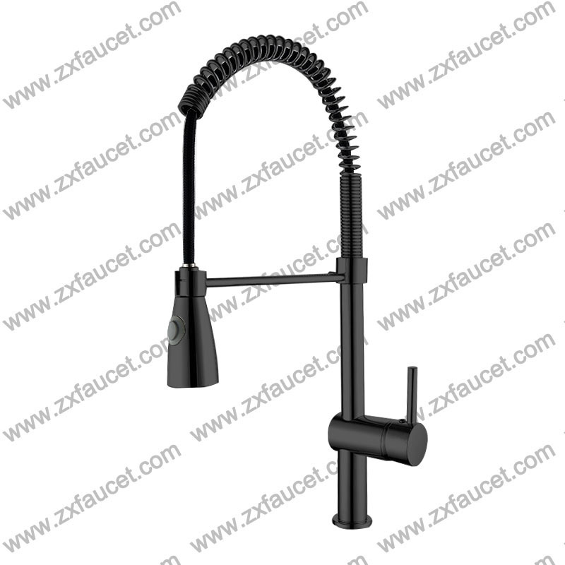 Oil Rubbed Bronze  Thermostatic Single Handle Brass Kitchen Faucet Grifo De Cocina Ducha Extraible