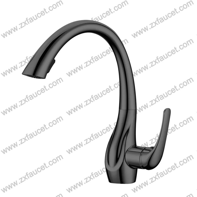 Copper + Plastic Iron Hand Wheel Can Be Dc Rain Spray Kitchen Faucet