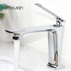 ZuoXuan Luxury Home High Quality Brass Bathroom Waterfall Basin Faucet