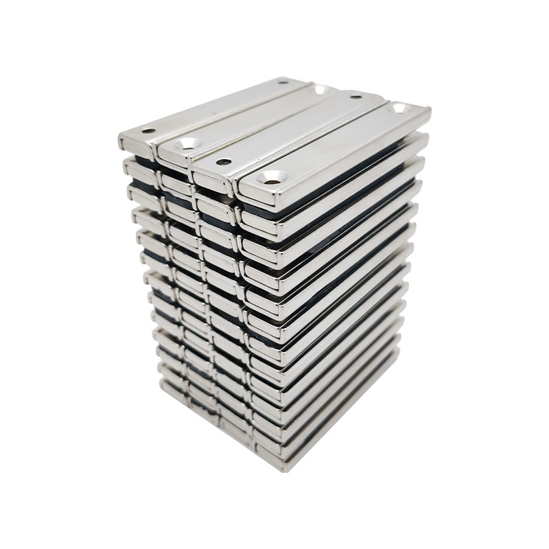 Neodymium Block Super Strong Channel Magnet For Mounting Holder