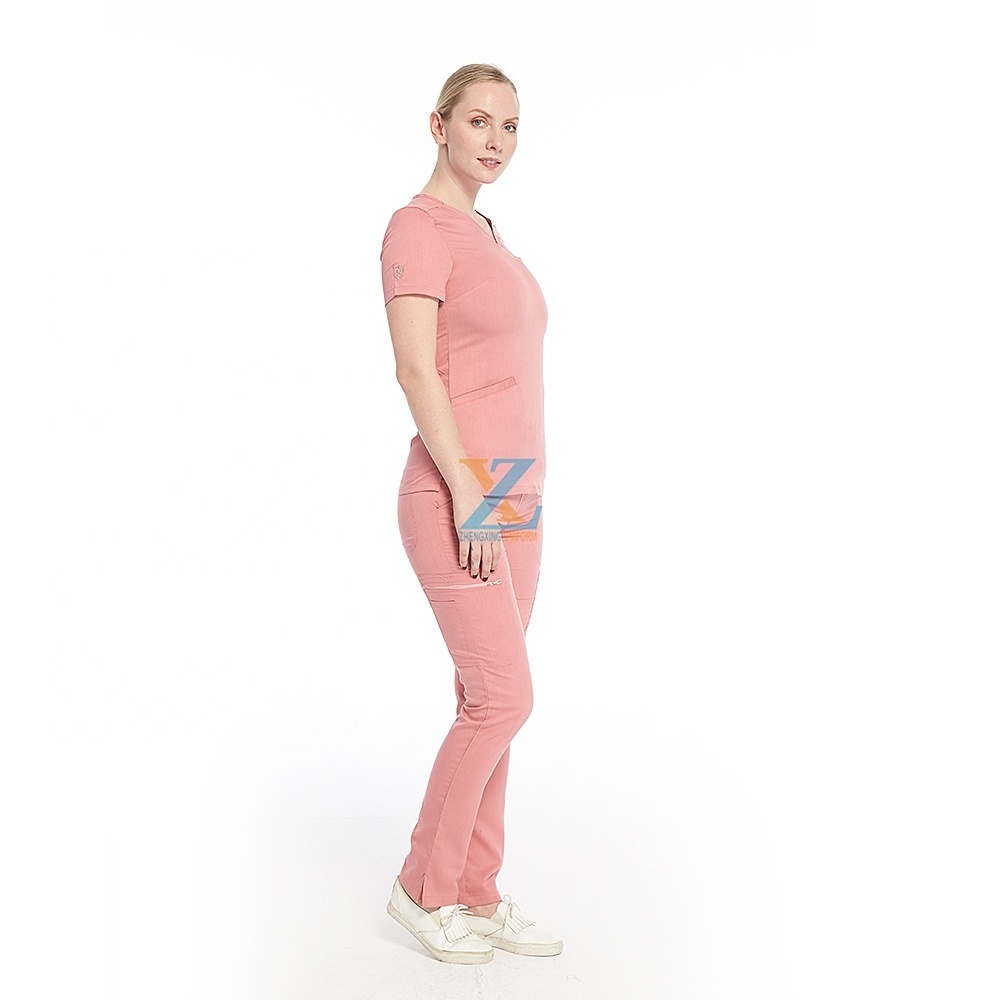 Scrubs Wholesale Greys Anatomy Short Sleeve Womens Medical Uniforms Scrub Sets Dental Clinic Doctors Surgical Clothes