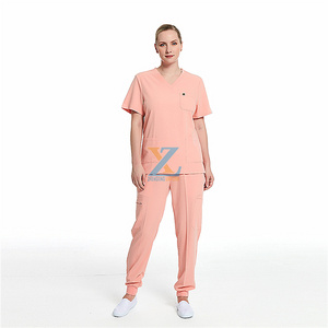 Hot selling for wholesales chlorine resistant scrubs sets