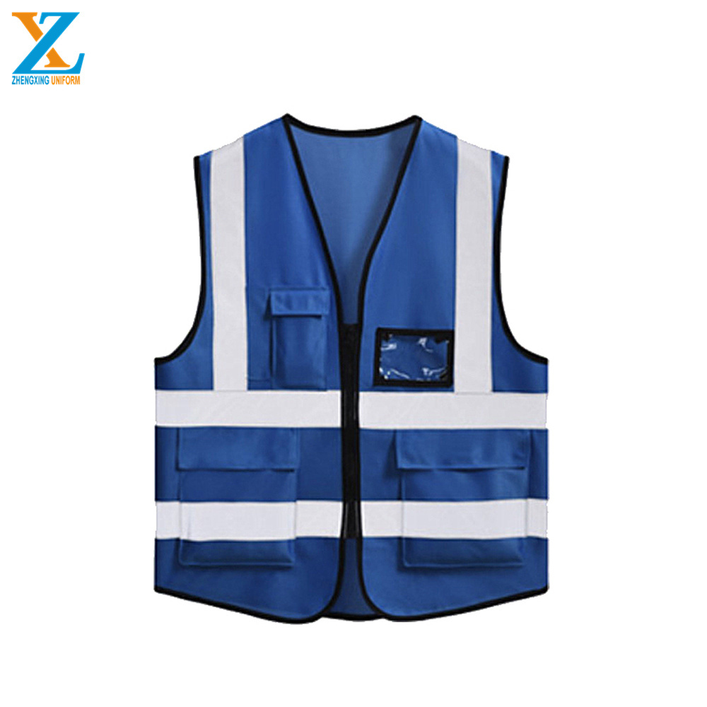 Custom Logo Vest-Hard& Durable Safety Reflective Vest for Motorcycle Bike Security Runner Guard