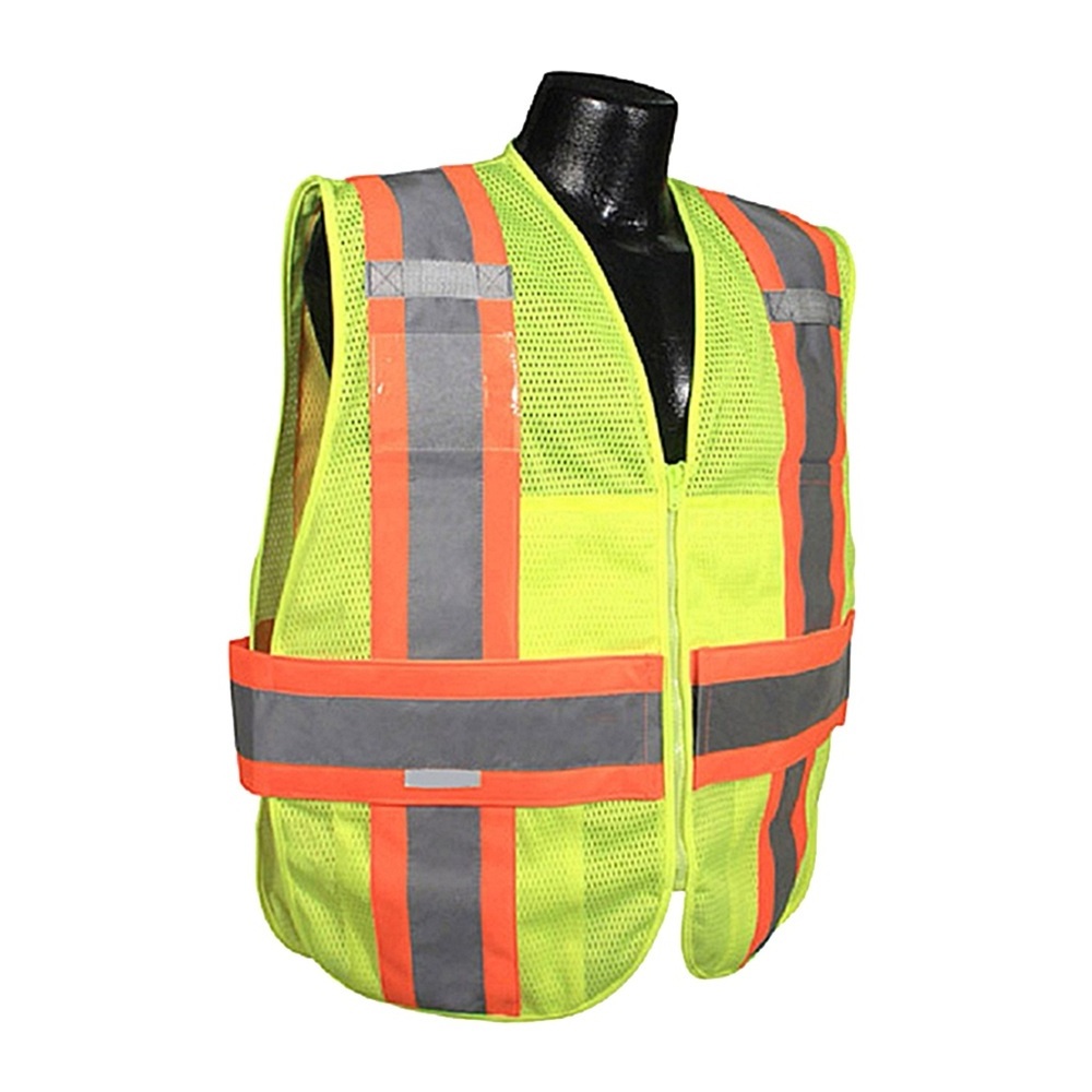 Custom Chaleco De Seguridad Reflective Safety Work Vest Warning Clothing Night Running Gilet Cycling Hi Vis Vest