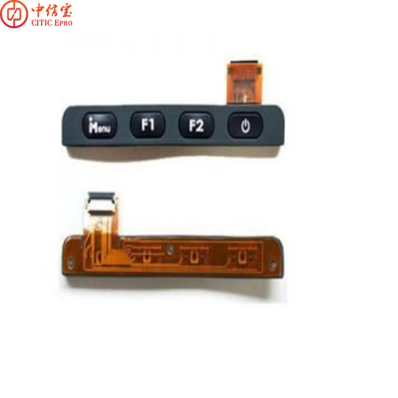 Single one button membrane switch with FPC cable