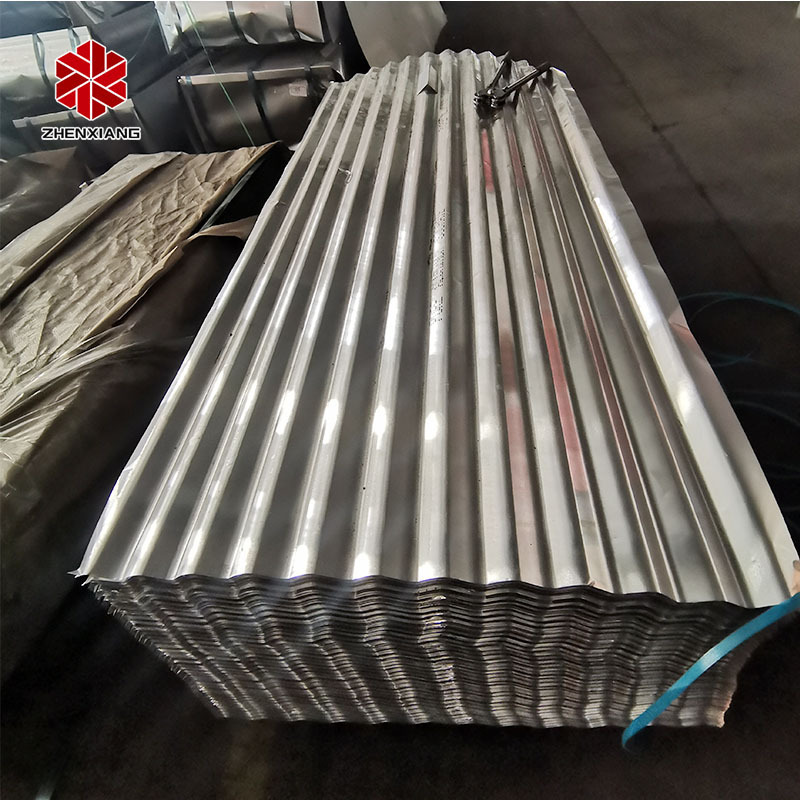 ZhenXiang 28g corrugated galvanized steel sheet galvanized steel sheets roofing galvanized steel sheet menards