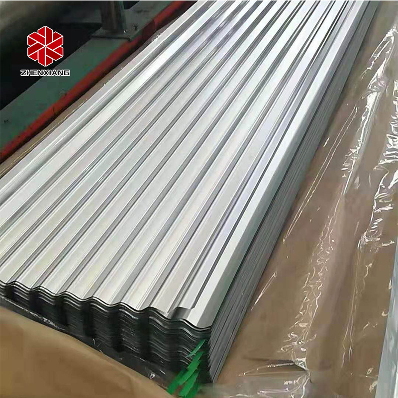 ZhenXiang 28g corrugated galvanized steel sheet galvanized steel sheets roofing galvanized steel sheet menards