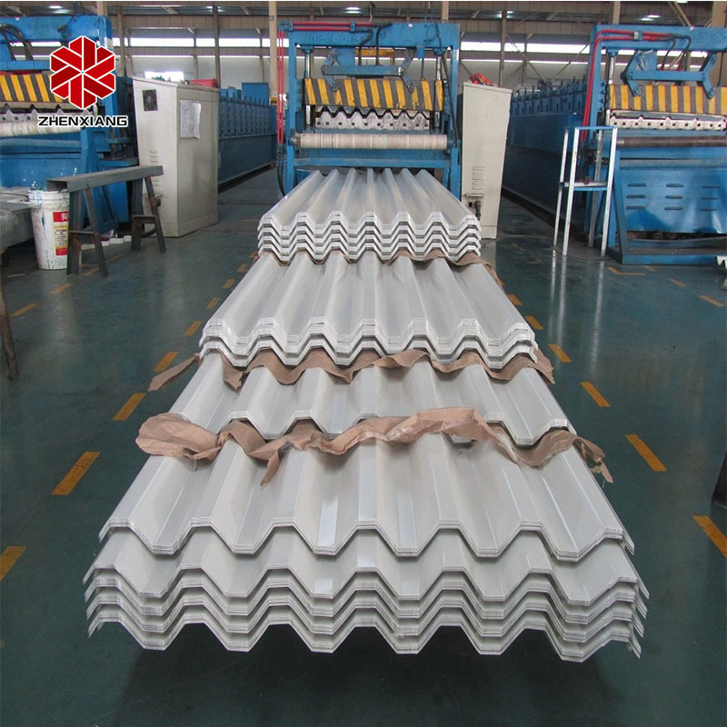 ZhenXiang 28g corrugated galvanized steel sheet galvanized steel sheets roofing galvanized steel sheet menards