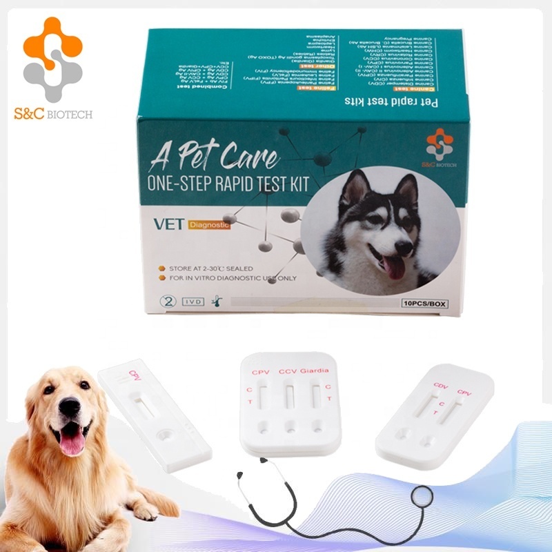 canine hepatitis adenovirus Vet diagnostic test kits/ Infectious Canine Hepatitis Antigen Rapid Test