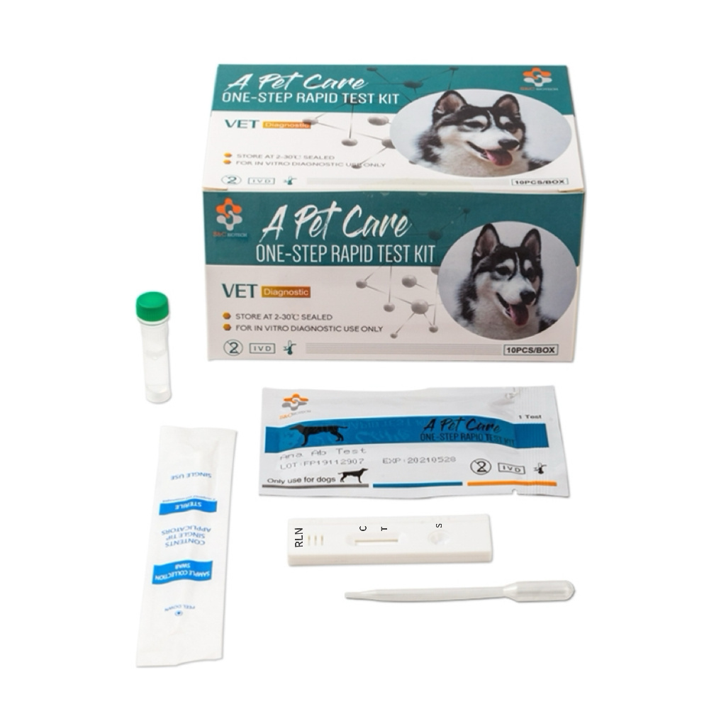 hot sale veterinary pet lab quick tests canine combo CDV/CAV/CIV test kit CDV test