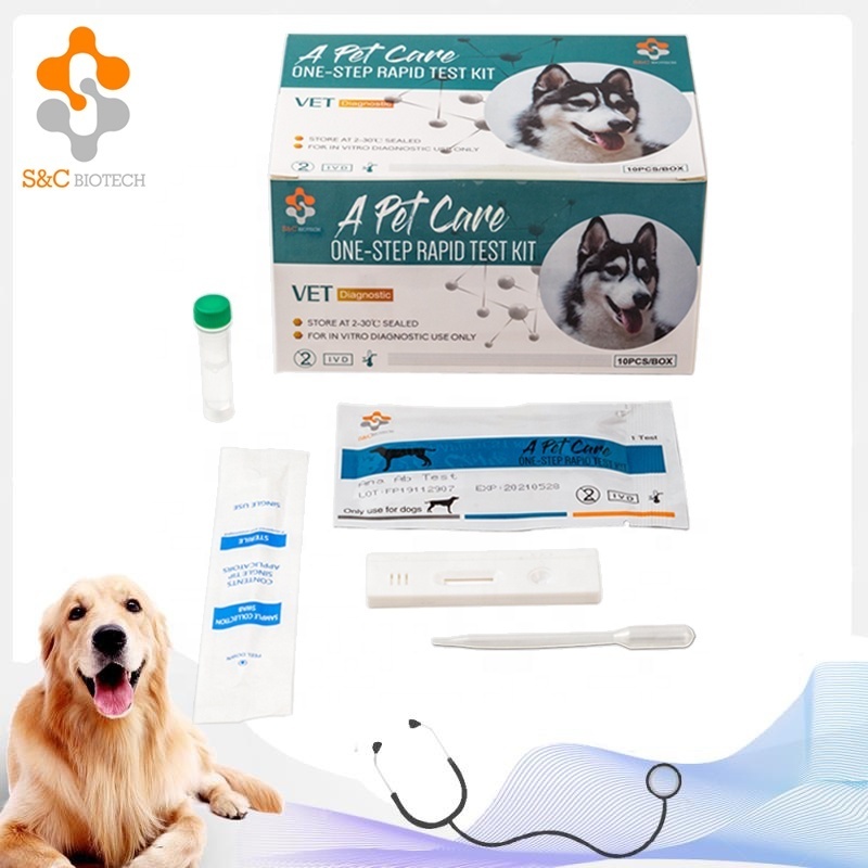 canine hepatitis adenovirus Vet diagnostic test kits/ Infectious Canine Hepatitis Antigen Rapid Test