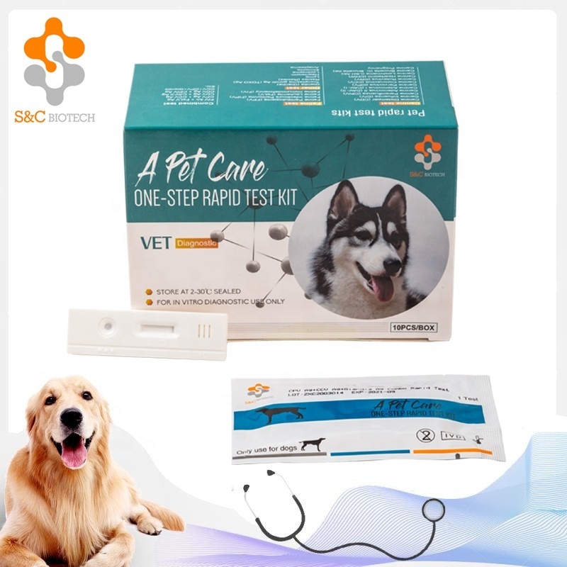 canine hepatitis adenovirus Vet diagnostic test kits/ Infectious Canine Hepatitis Antigen Rapid Test