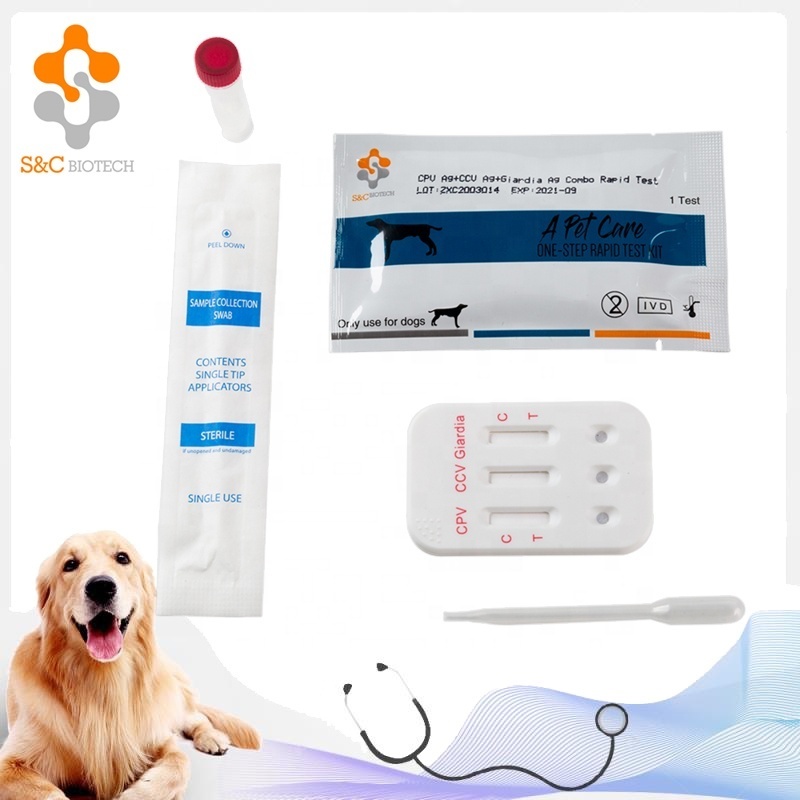 canine hepatitis adenovirus Vet diagnostic test kits/ Infectious Canine Hepatitis Antigen Rapid Test